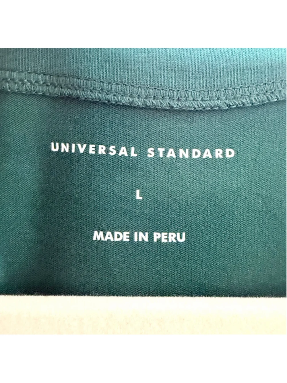 NEW with tags Universal Standard Tiered Twirl Wrap Dress Green Conifer L (22-24) - Picture 10 of 11